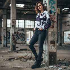 Coupe-vent court femme - HELLRISE Mist