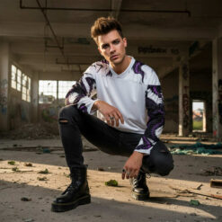 Maillot all over recyclé homme