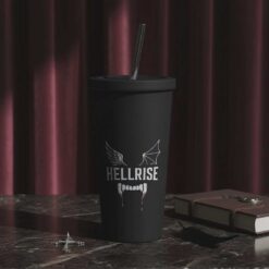 Gobelet isotherme avec paille - HELLRISE Vampire