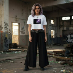 Crop top pour femme - HELLRISE Soulburst