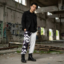 Pantalon large unisexe HELLRISE Mist